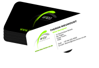 Stacked Business Cards